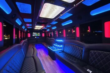 Provo Limousine Bus Interior