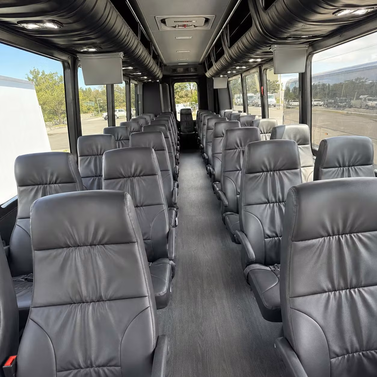 25 passenger minibus inside