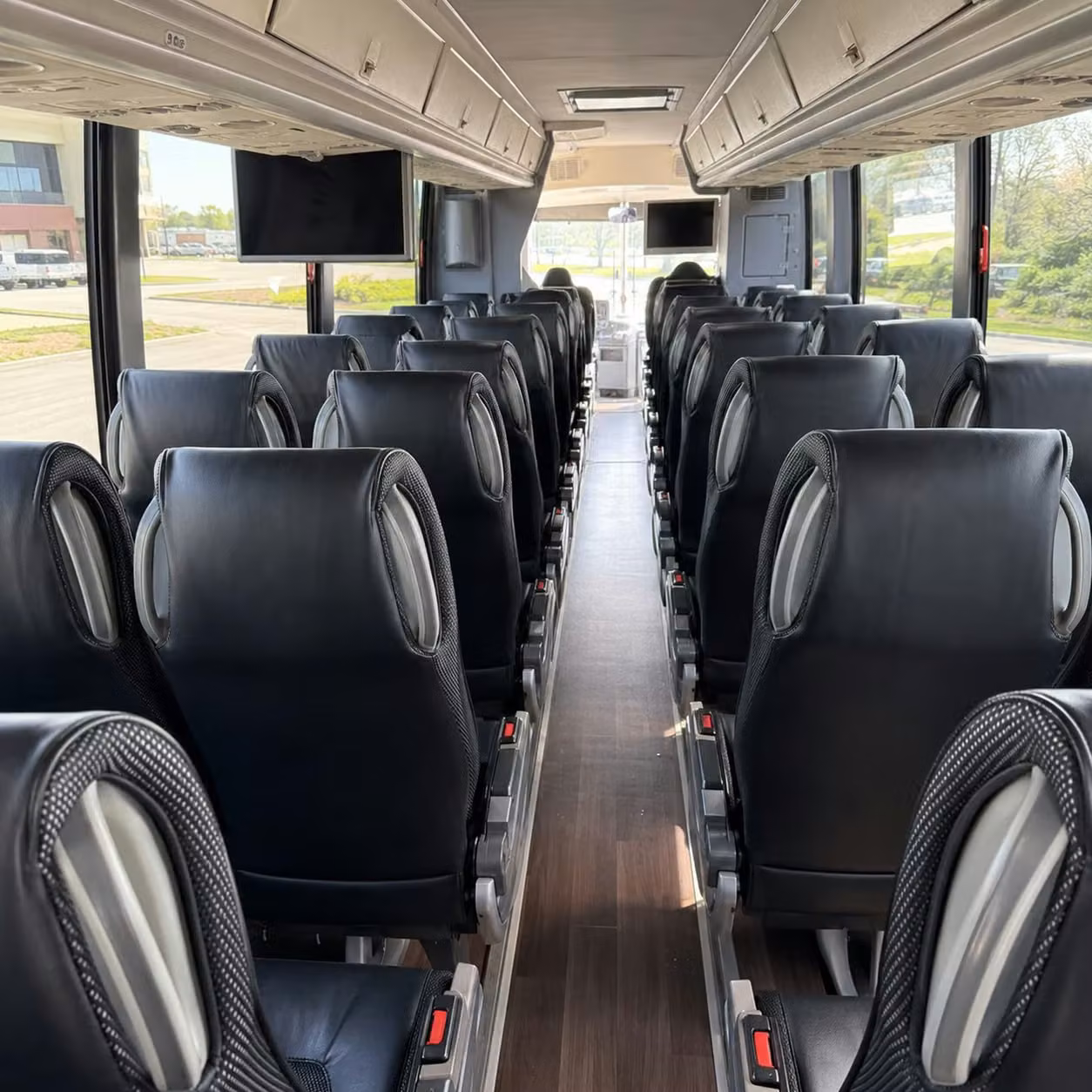provo charter bus rental inside